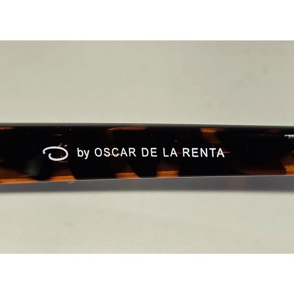 Oscar De La Renta Women's Tortoise, Rx'able Fashion Sunglasses 130 - Picture 10 of 11
